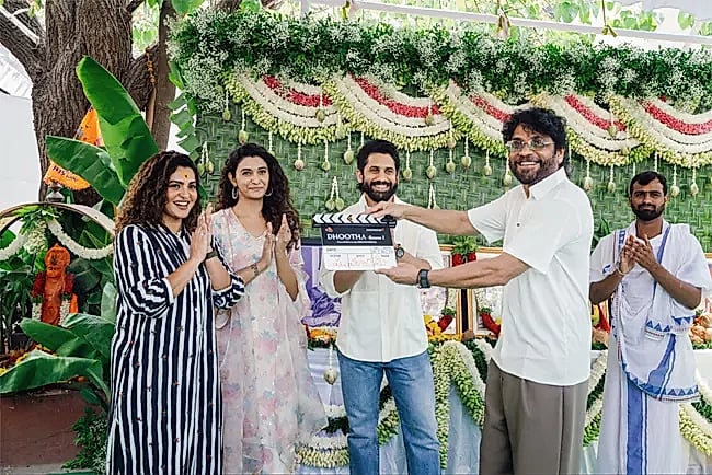నిర్మాతగా నాగచైతన్య తొలి అడుగు.. ‘దూత 2’ సీక్వెల్‌ ప్రారంభం