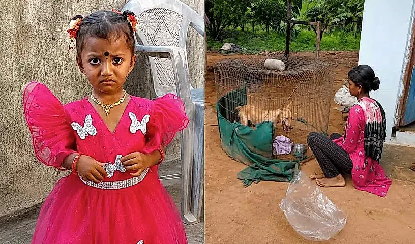 చిన్నారి జ్ఞానేశ్వరి అదృశ్యం కేసులో కొత్త మలుపు.. పెంపుడు కుక్క మృతి