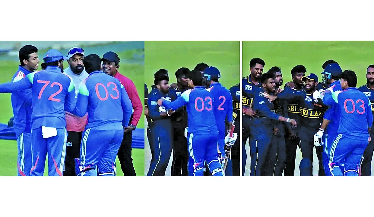 వైభవ్ ను రెచ్చగొట్టి.. సూపర్ ఓవర్ లో ఉత్కంఠ..