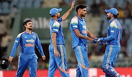 అఫ్గాన్పై భారత్ ఘన విజయం… సిరీస్ కైవసం