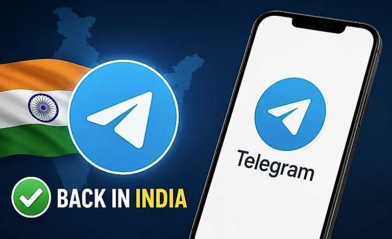 దేశంలో టెలిగ్రామ్ సేవలు పునఃప్రారంభం