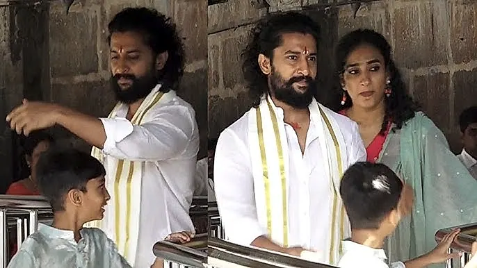 తిరుమలలో కుటుంబ సమేతంగా హీరో నాని