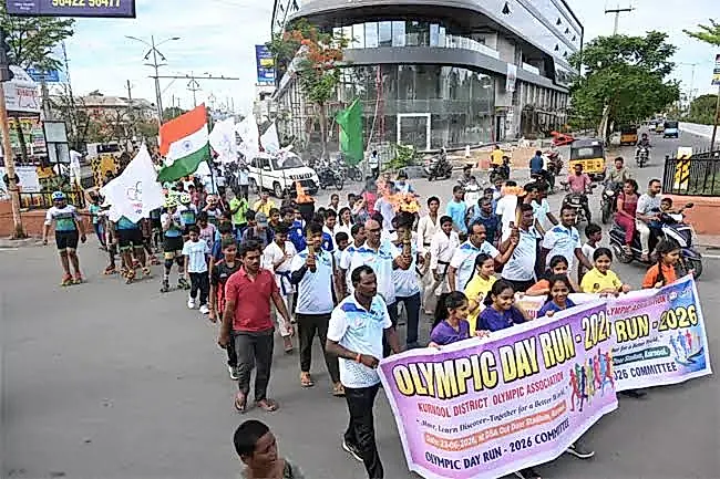 కర్నూలులో 28న ఒలింపిక్‌ డే రన్‌