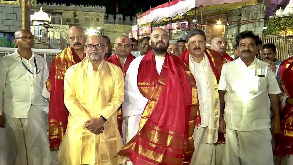 తిరుమల శ్రీవారికి అనంత్‌ అంబానీ విరాళం…