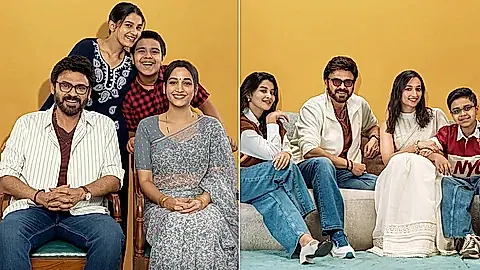 అక్టోబరులో ప్రేక్షకుల ముందుకు ‘ఆదర్శ కుటుంబం ’
