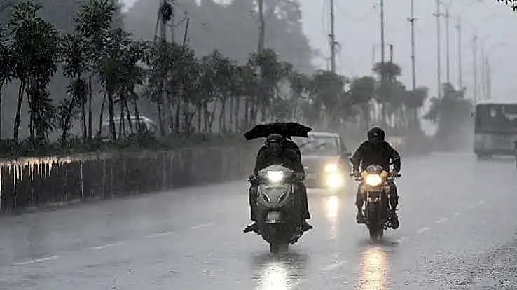 రాష్ట్రంలో మూడు రోజుల పాటు వర్షాల సూచన