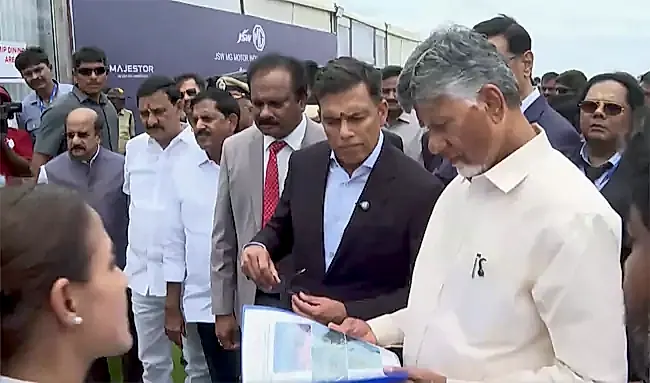 రాయలసీమ స్టీల్ప్లాంట్ పనులకు సీఎం శ్రీకారం