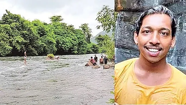 సీలేరు నదిలో అనూహ్య నీటి ప్రవాహం.. యువకుడి మృతి