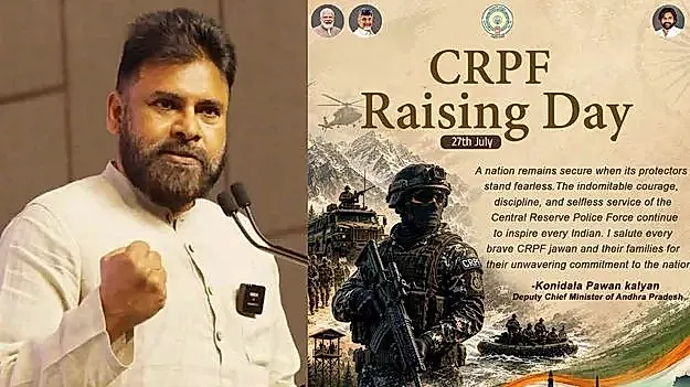 అసాధారణ శౌర్యంతో దేశం కోసం సీఆర్పీఎఫ్ త్యాగం : ఏపీ డిప్యూటీ సీఎం పవన్ కల్యాణ్