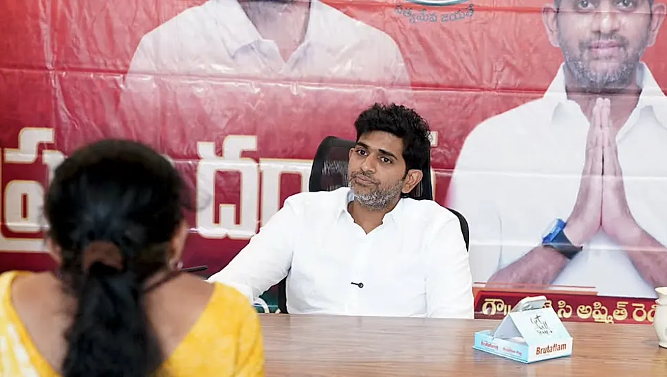 తాడిపత్రిలో జెసి అష్మిత్ రెడ్డి ప్రజా సమస్యల పరిష్కారం