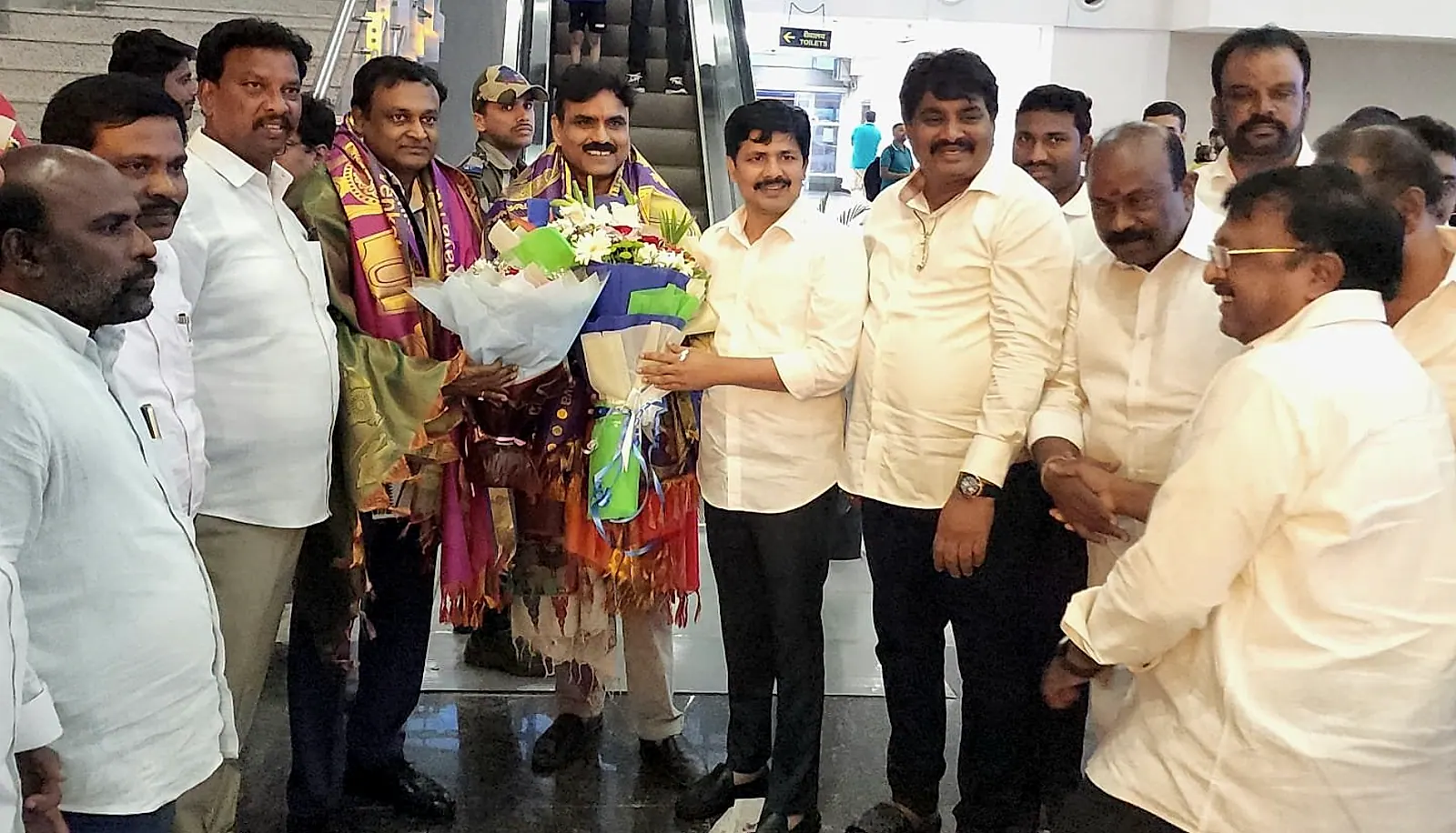 జాతీయ ఎస్సీ కమిషన్ ఛైర్మన్‌కు తిరుపతిలో ఘన స్వాగతం