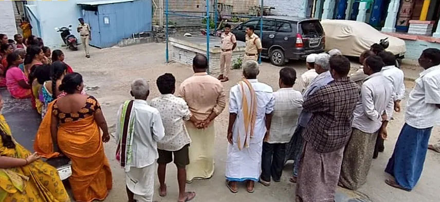 ఎర్రగుంట్ల పోలీసుల అవగాహన సమావేశం