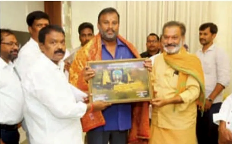 మంత్రి రాంప్రసాద్ రెడ్డిని మర్యాదపూర్వకంగా కలిసిన ఆర్ఎంపీ వైద్యుల ప్రతినిధులు