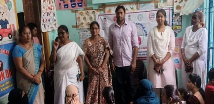 తల్లిపాల వారోత్సవాల ప్రాముఖ్యతపై ఉస్మాన్ నగర్లో అవగాహన కార్యక్రమం
