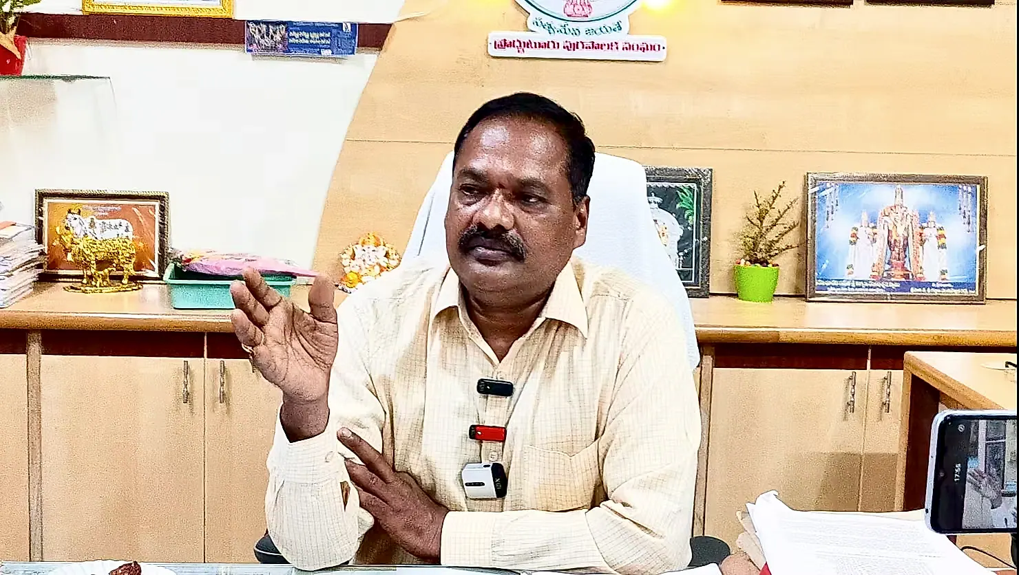 ప్రొద్దుటూరు మున్సిపాలిటీ అభివృద్ధే నా ధ్యేయం: కమిషనర్ శ్రీనివాస్ విశ్వనాథ్