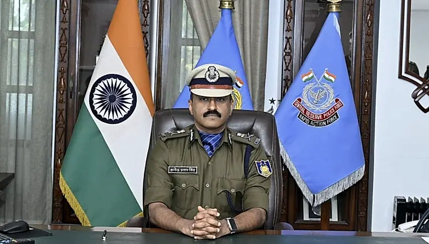 విధి నిర్వహణలో భయపడకుండా నిర్ణయాలు తీసుకోండి: సీఆర్పీఎఫ్ డీజీ జ్ఞానేంద్ర ప్రతాప్ సింగ్