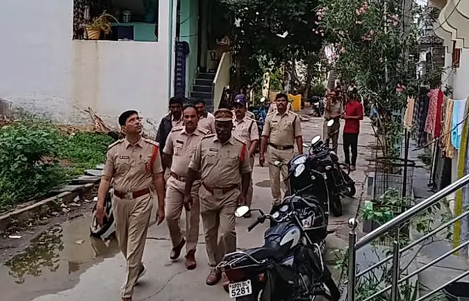 నంద్యాల రెండవ పట్టణ పోలీస్ స్టేషన్ పరిధిలో కార్డన్ అండ్ సెర్చ్ ఆపరేషన్
