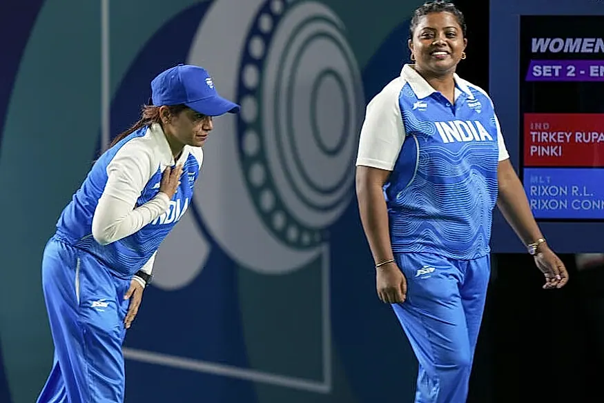 మహిళల పెయిర్స్ ఈవెంట్లో రూప రాణి టిర్కీ