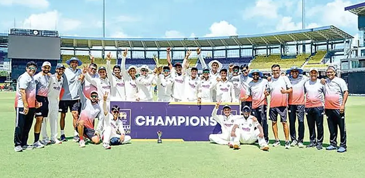 యూత్‌ టెస్టు సిరీస్‌ భారత్‌దే