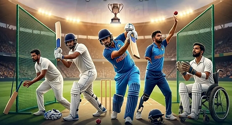 వికలాంగ క్రికెటర్ల కోసం జిల్లా జట్టు ఎంపికలు జూలై 26న కడపలో