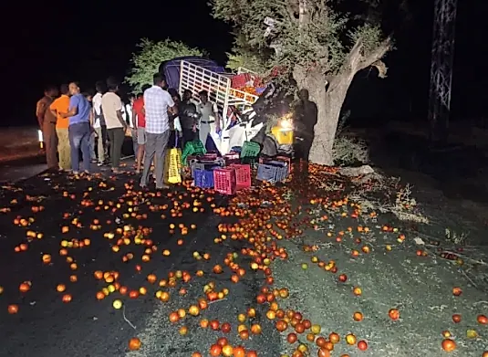 గురువాయపాలెం సమీపంలో బొలెరో ఢీకొని డ్రైవర్ మృతి