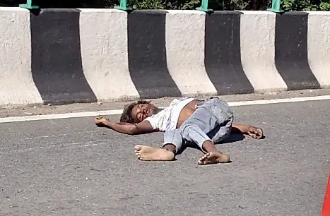 మైదుకూరు మండలంలో రోడ్డు ప్రమాదం.. గుర్తుతెలియని యువకుడు మృతి