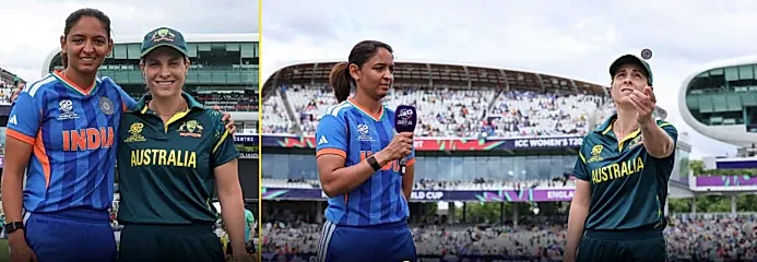 ఆస్ట్రేలియాతో కీలక పోరు: టాస్ గెలిచి బ్యాటింగ్ ఎంచుకున్న భారత మహిళల జట్టు