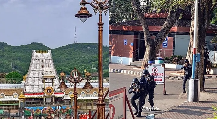 తిరుమలలో అర్ధరాత్రి ఆక్టోపస్ మాక్ డ్రిల్‌ కలకలం