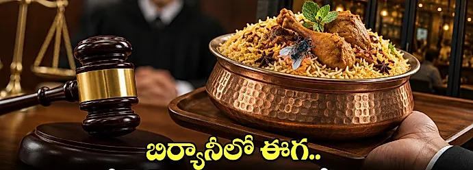 బిర్యానీలో ఈగ.. హోటల్ నిర్లక్ష్యంపై కోర్టు సీరియస్‌ – జరిమానాతో పాటు 10 ప్లేట్ల బిర్యానీ ఫ్రీ ఆర్డర్