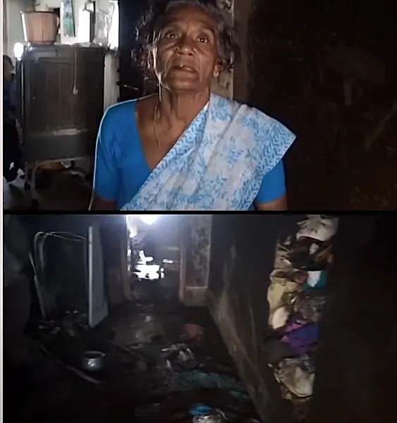 వేంపల్లిలో షార్ట్ సర్క్యూట్‌తో ఇంటిలో అగ్ని ప్రమాదం