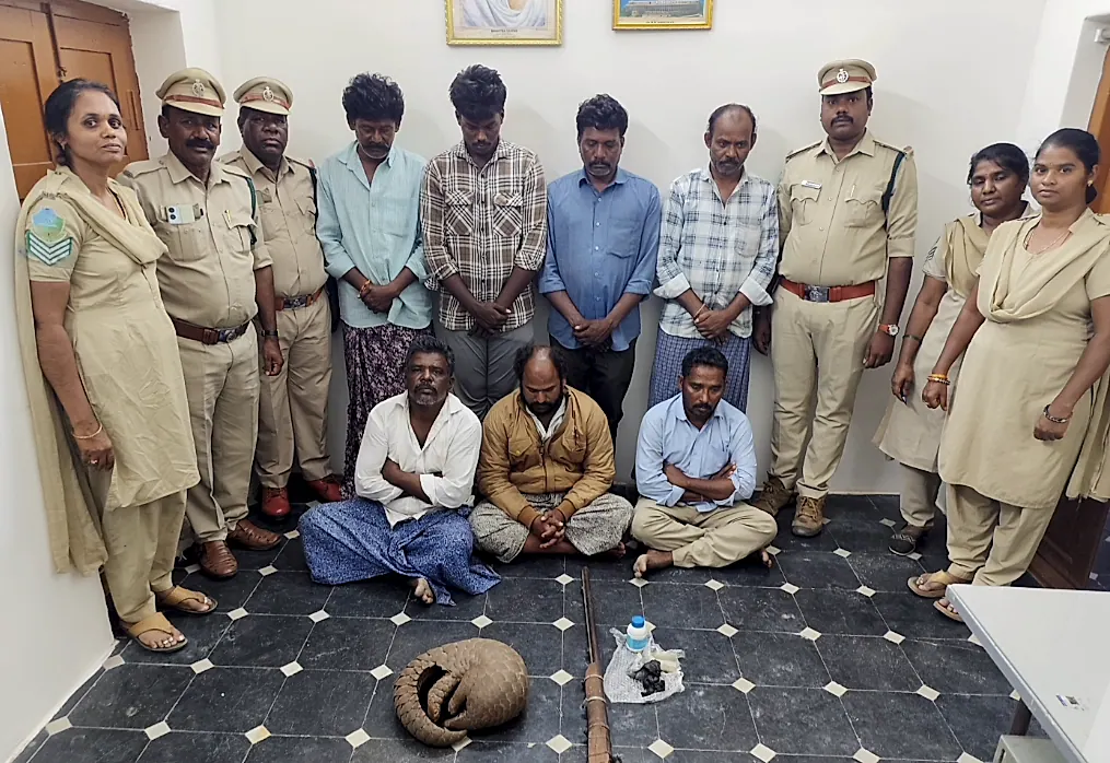 దొరిగల్లు రిజర్వ్ అడవిలో వన్యప్రాణి వేట యత్నం భగ్నం
