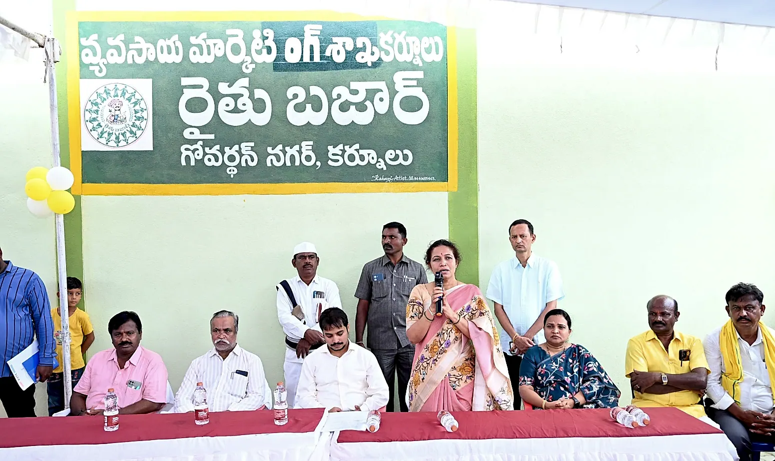 కల్లూరు అర్బన్లో నూతన రైతు బజార్ ప్రారంభం
