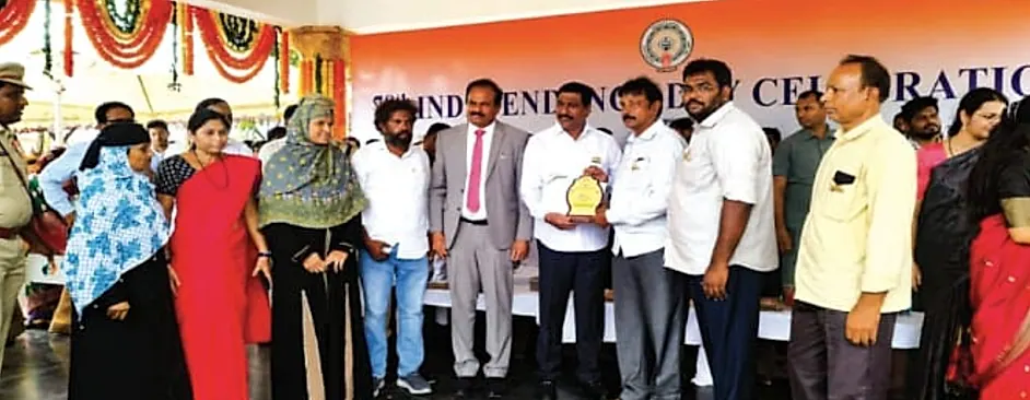 స్మార్ట్ కిచెన్ నిర్వహణకు రాష్ట్ర స్థాయి ప్రశంస