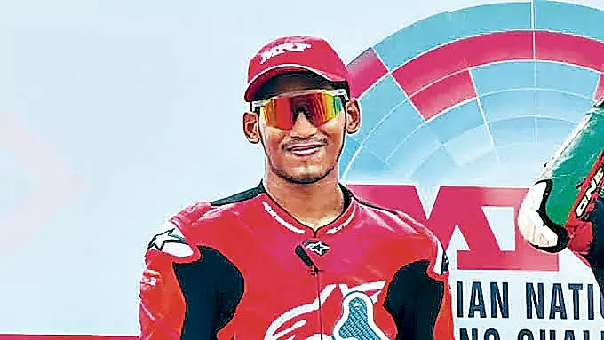 ఎంఆర్ఎఫ్ రేసింగ్ ఛాలెంజ్లో యశ్వంత్ వర్మకు రెండో స్థానం