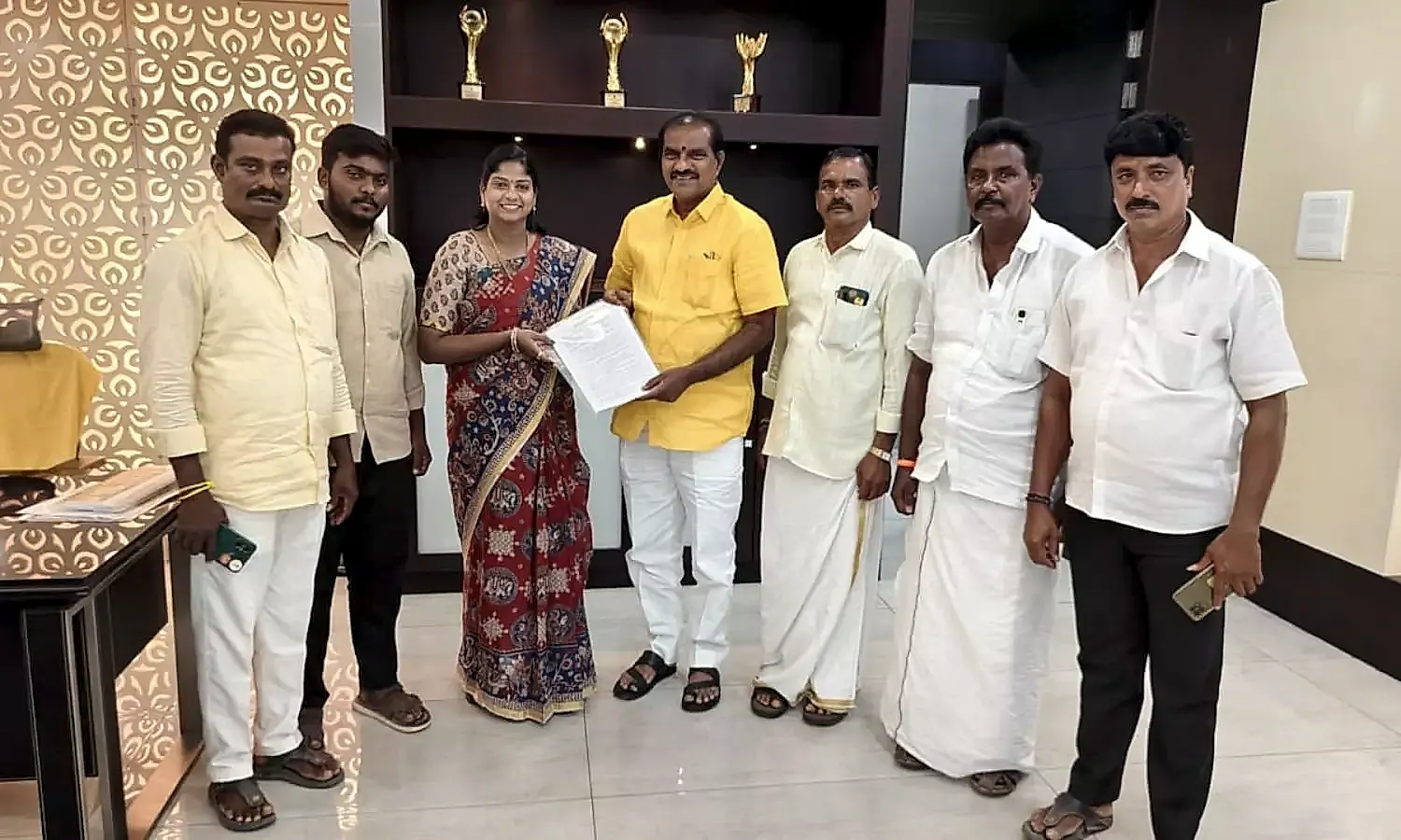 సాగునీటి ప్రాజెక్టుల పురోగతిపై ఎమ్మెల్యే నెలవల విజయశ్రీ ప్రత్యేక దృష్టి