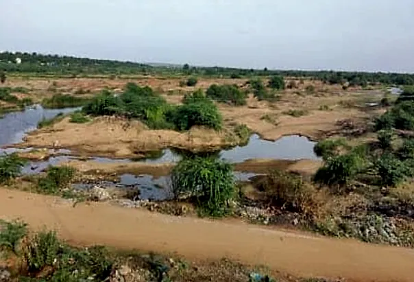 పెన్నా నదిలో ఆగని ఇసుక అక్రమ తవ్వకాలు