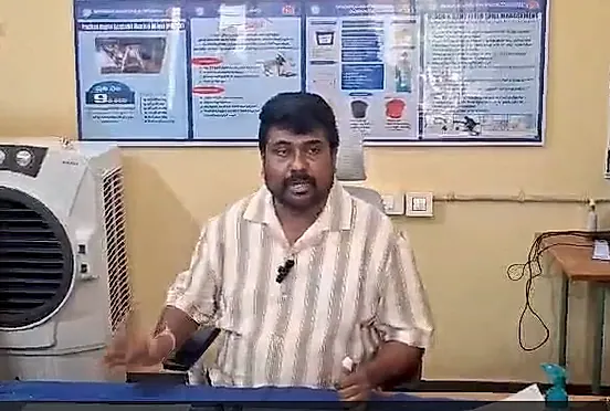 ముద్దనూరు ప్రాథమిక ఆరోగ్య కేంద్రంలో డాక్టర్ పి. యుగంధర్ ఆకస్మిక తనిఖీ