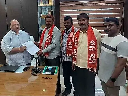కర్నూలు రైతుల ఆస్తుల వేలం నిలిపివేయాలి: సీపీఐ లిబరేషన్ డిమాండ్
