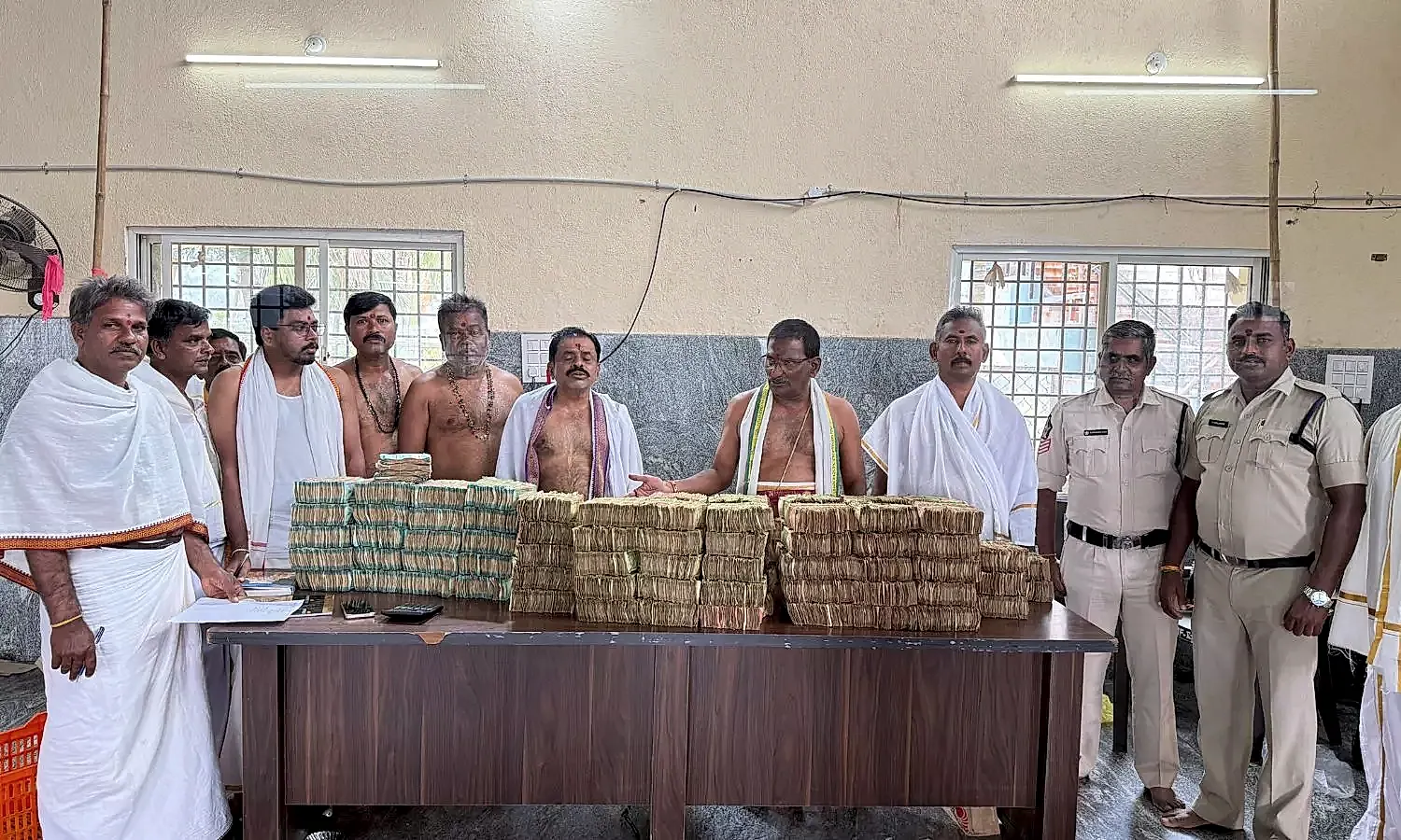 బోయకొండ గంగమ్మ ఆలయ హుండీ ఆదాయం రూ.87.20 లక్షలు