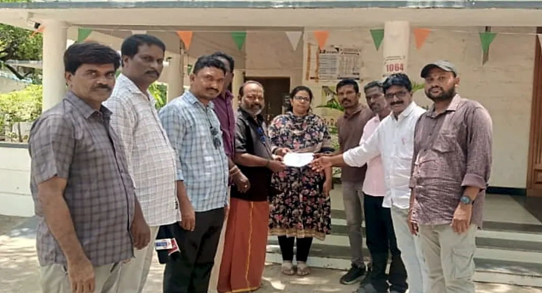 విలేకరిపై దాడి దారుణం: రాజంపేటలో జర్నలిస్టుల నిరసన