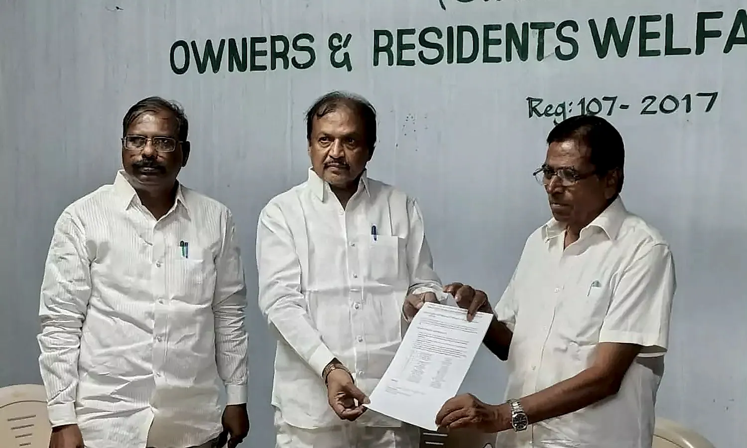 కడప సింగపూర్ టౌన్షిప్ సొసైటీ ఎన్నికలు పూర్తి: కమిటీ ఏకగ్రీవంగా ఎంపిక