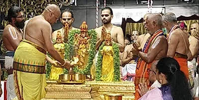 తిరుమల శ్రీవారి ఆలయంలో పవిత్రోత్సవాల ఘన ప్రారంభం