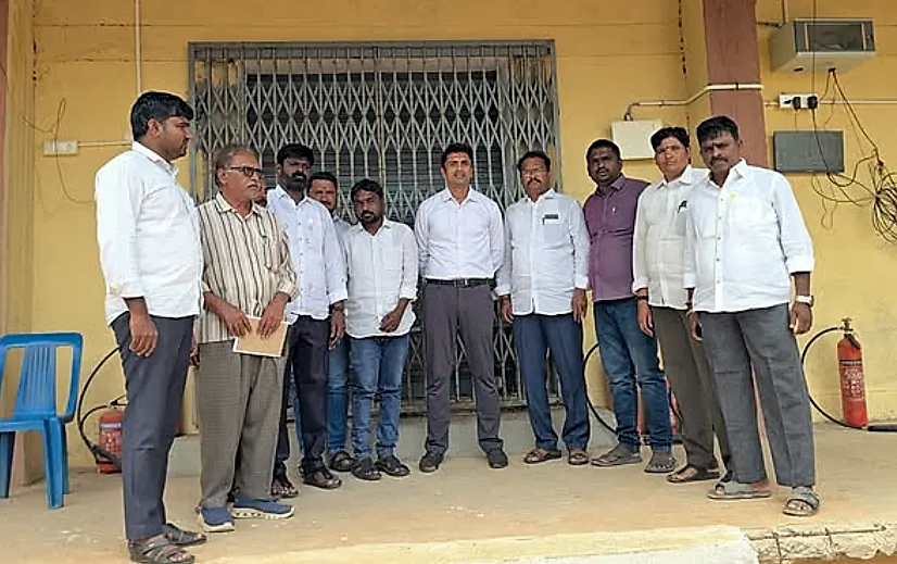 ధర్మవరంలో ఈవీఎం గోదాం ఆకస్మిక తనిఖీ
