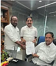 కొర్రపాడులో టీటీడీ కళ్యాణ మండపం నిర్మించాలంటూ వినతిపత్రం