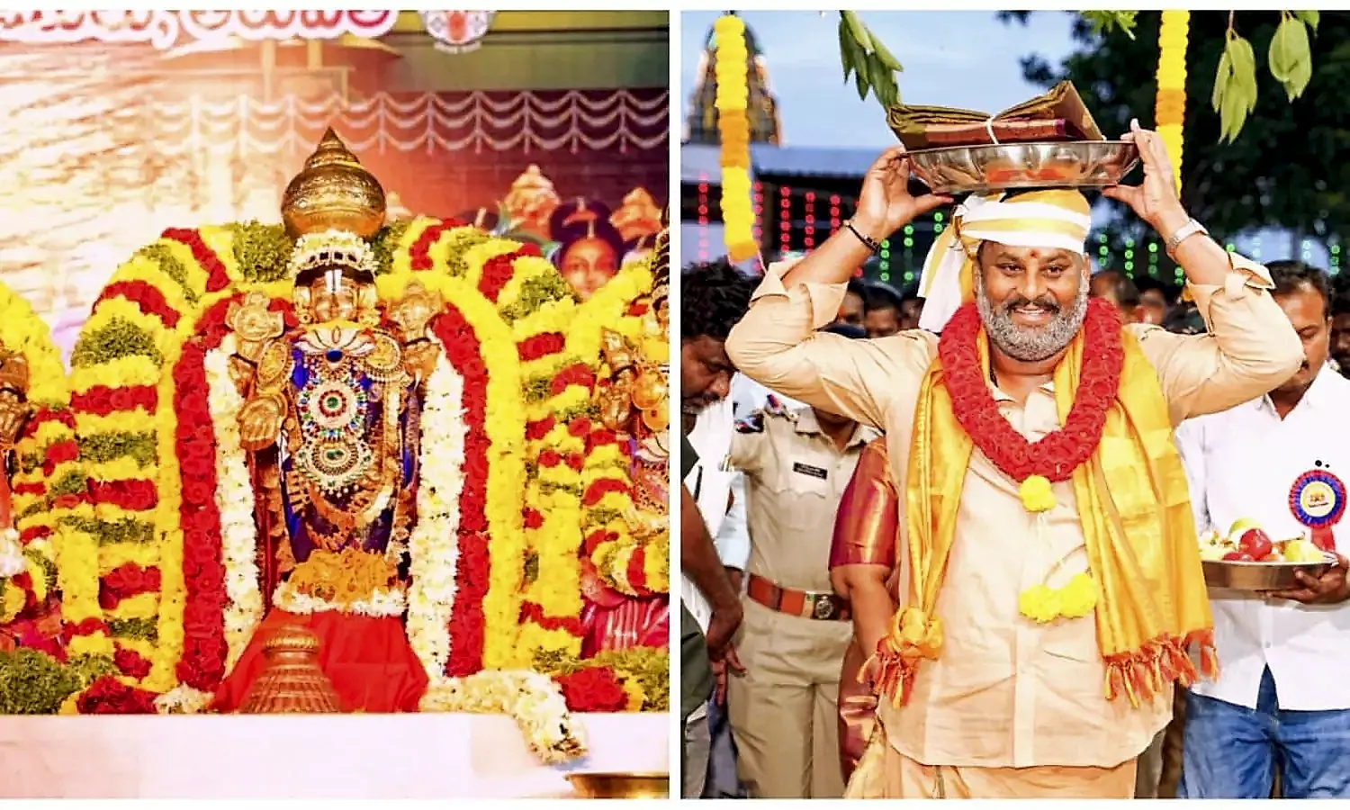 మల్లూరులో శ్రీనివాస కళ్యాణం వైభవం