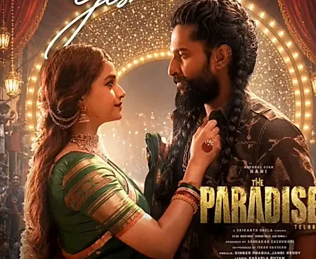 డల్లాస్‌లో లైవ్ సర్‌ప్రైజ్‌గా ‘ది ప్యారడైజ్’ రెండో సింగిల్ విడుదల
