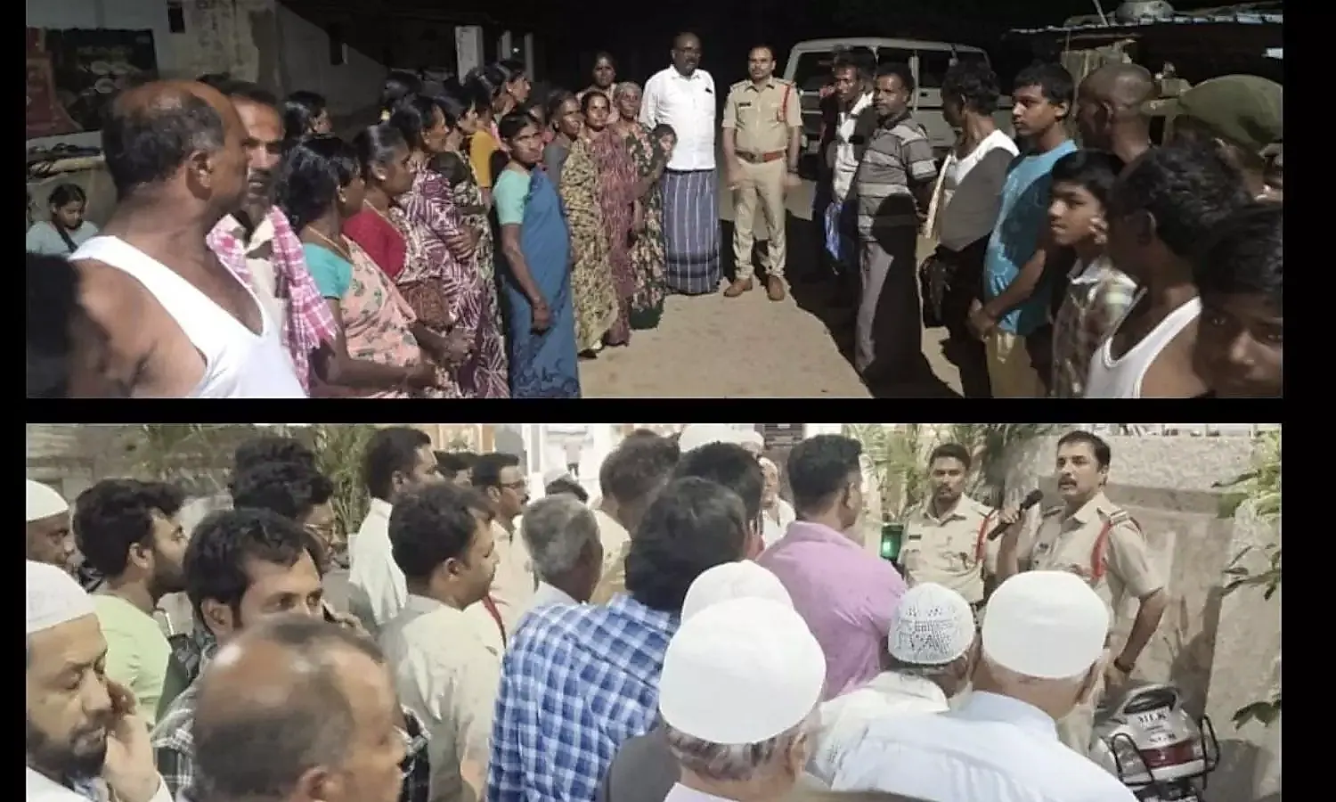 ఎన్నికల నేపథ్యంలో గ్రామాల్లో ‘పల్లె నిద్ర’ – పోలీసుల అవగాహన కార్యక్రమం