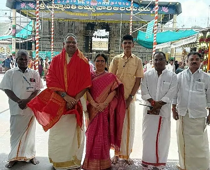 పద్మావతి అమ్మవారి సేవలో హైకోర్టు న్యాయమూర్తి