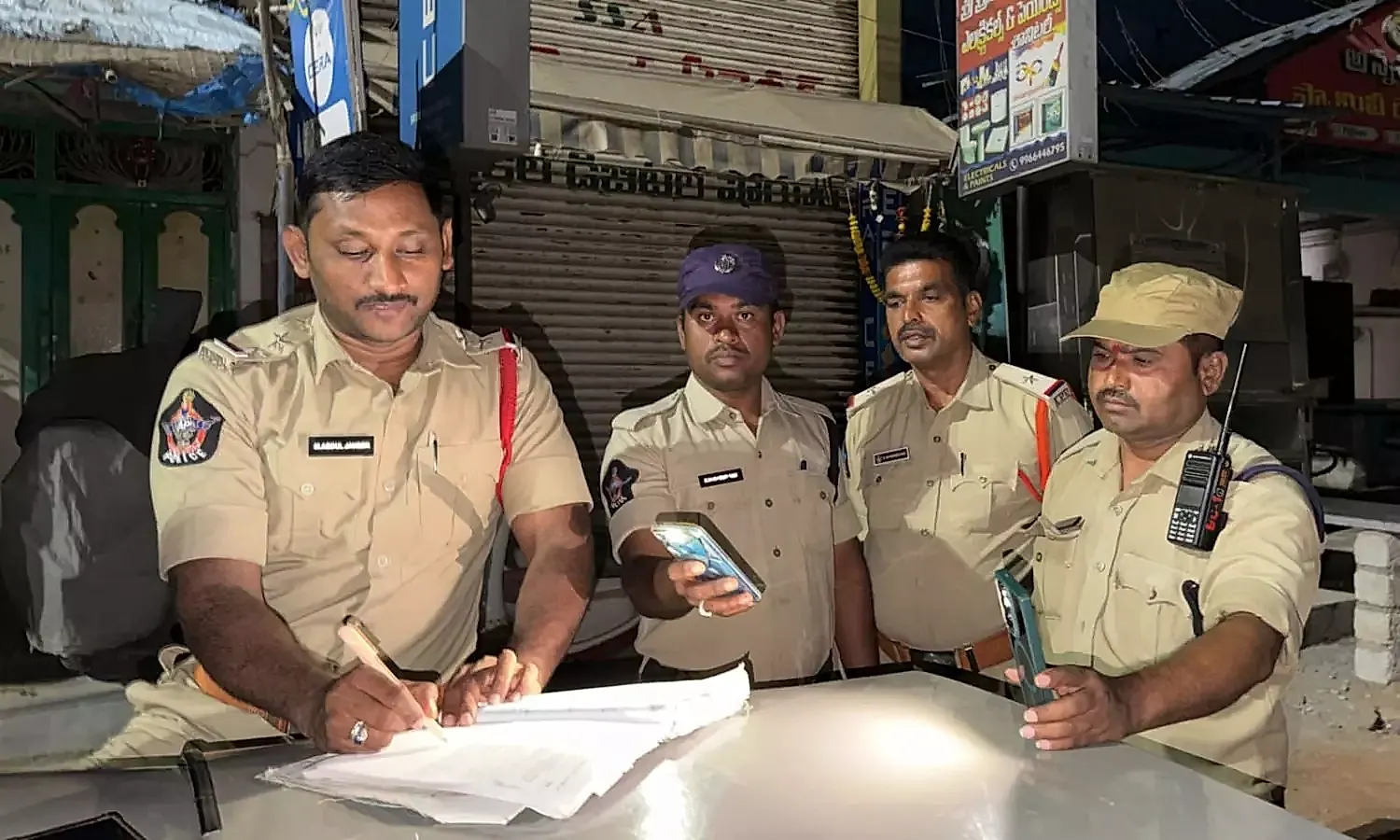 రాయచోటిలో రాత్రి పహారా కట్టుదిట్టం