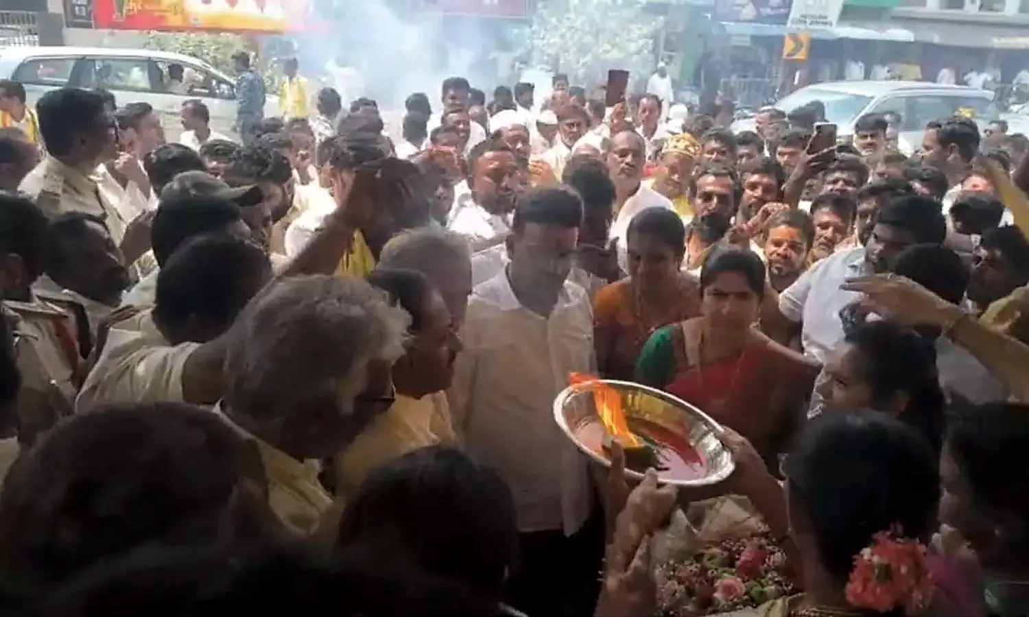 పుంగనూరులో నూతన టీడీపీ కార్యాలయానికి ప్రారంభం